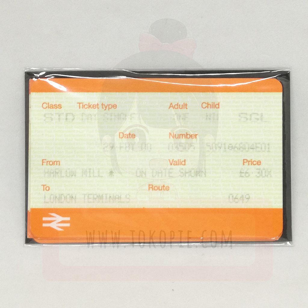 Vintage Train Tickets