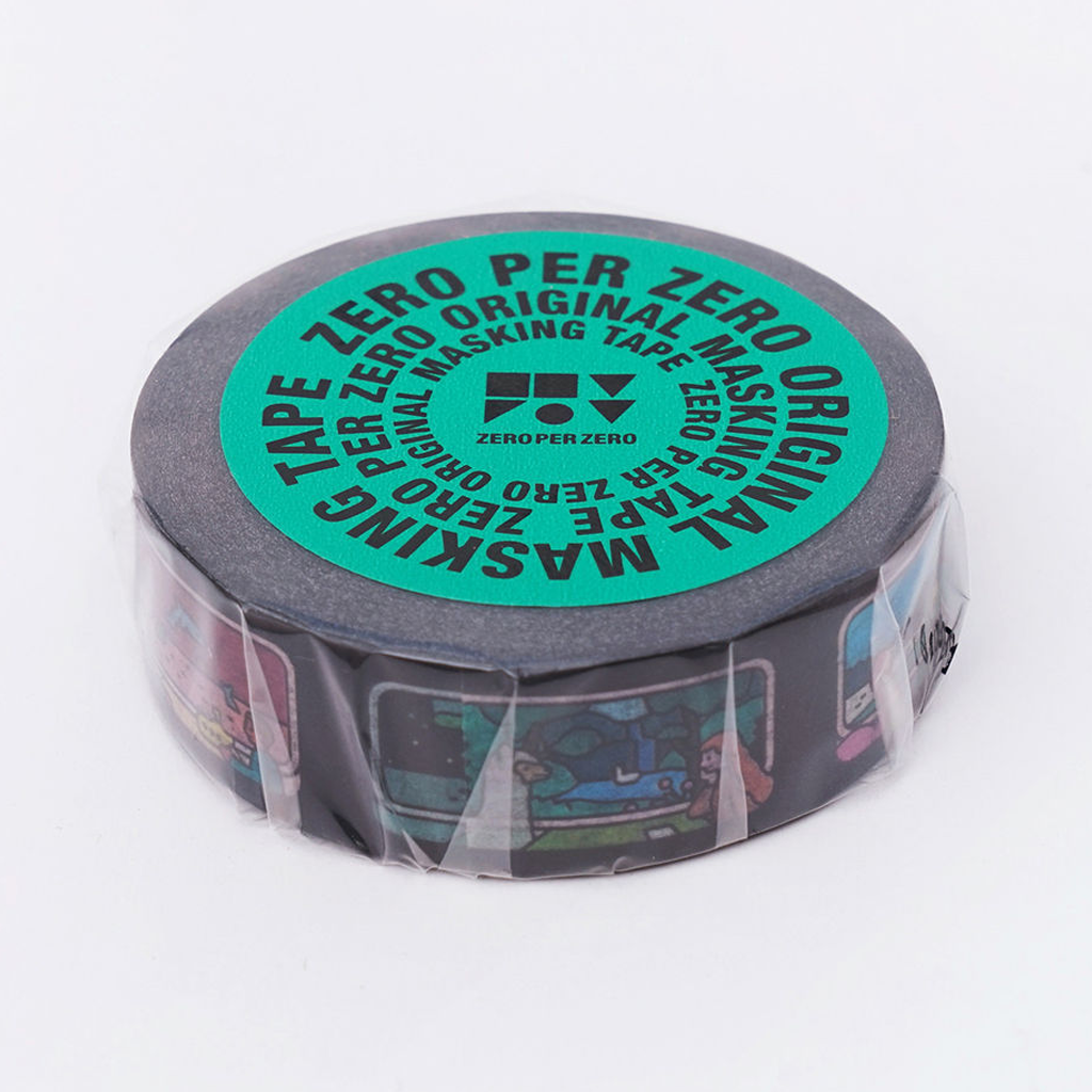 Zero Per Zero Masking Tape - Train Trip