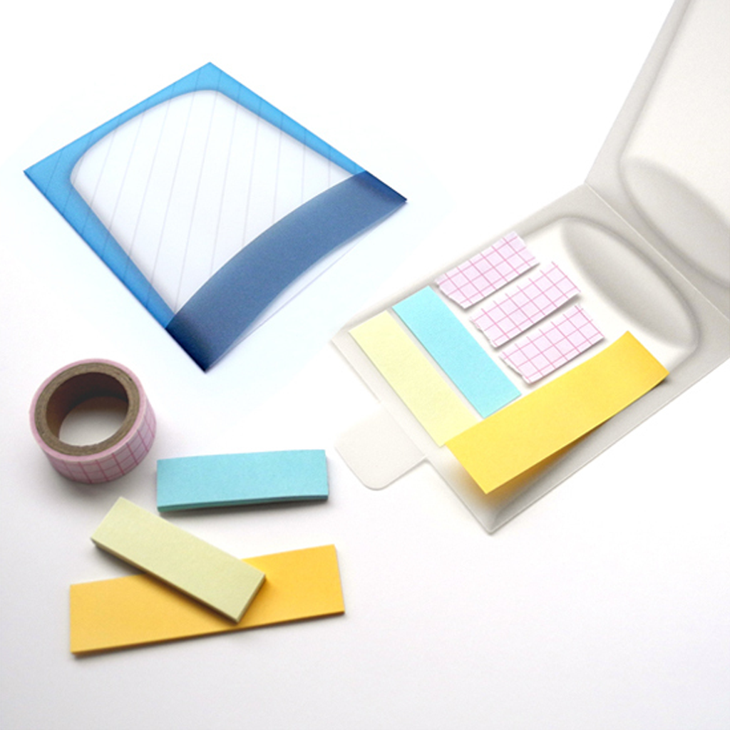 Kamiteria Fusen Sticky Note Trash Can Basic - Small