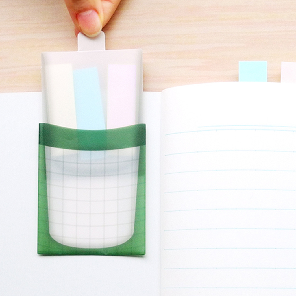 Kamiteria Fusen Sticky Note Trash Can Basic - Large