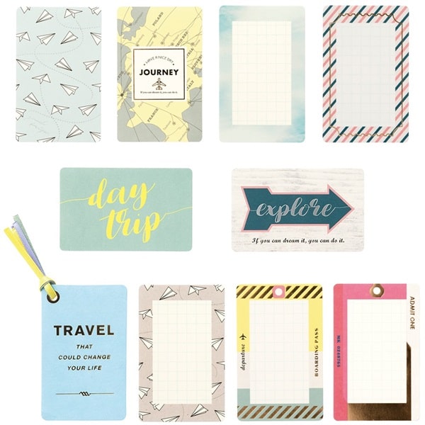 Marks Decoration Card Set - Travel
