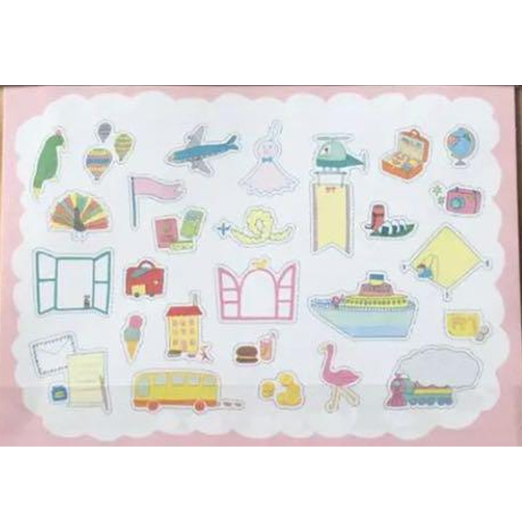 AIUEO Decorative Paper Flake Travel