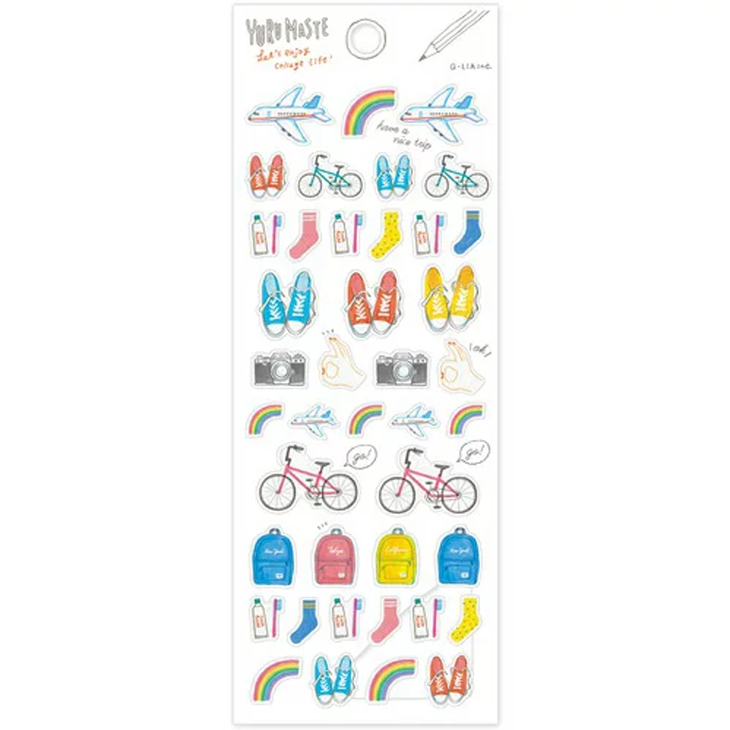 Q-Lia Yuru Maste Travel Sticker