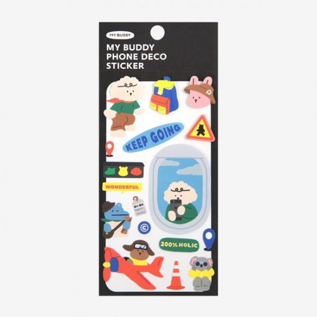 My Buddy Sheet Sticker Travel