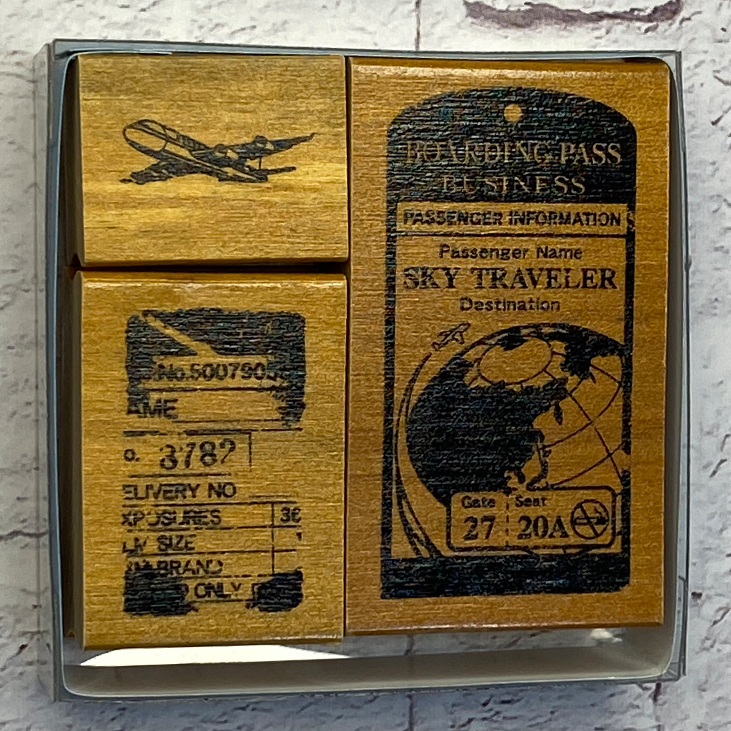 Kodomo No Kao Rubber Stamp - Traveler
