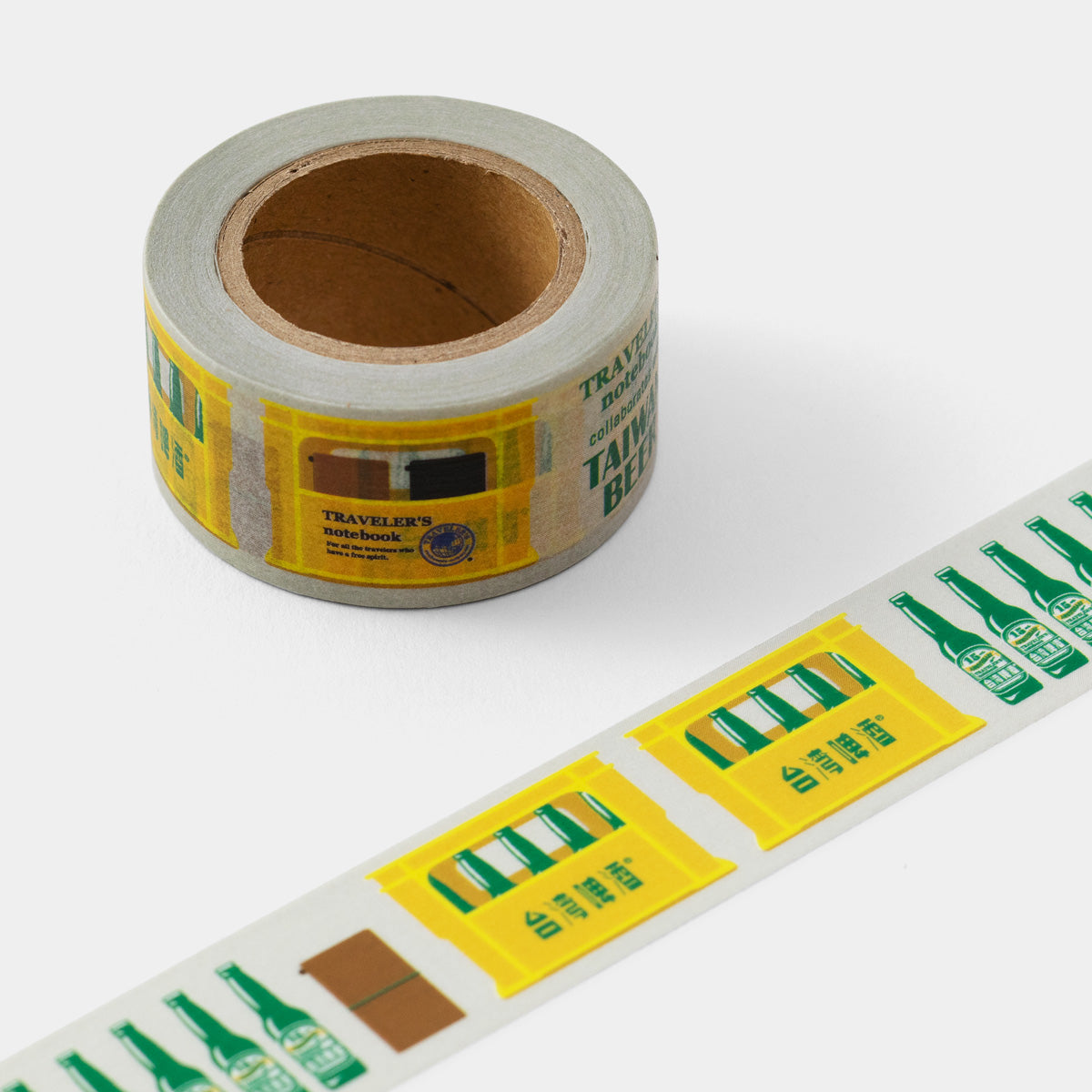 Washi Sampler 1M - Traveler's Factory Masking Tape Taiwan Beer