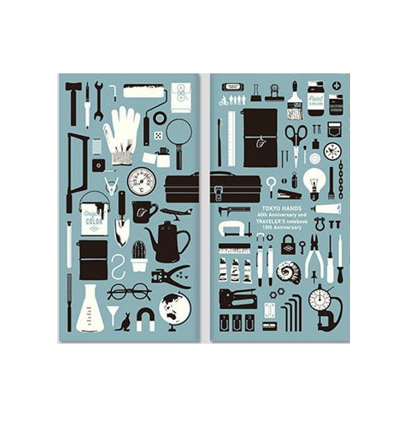 Traveler's Notebook Tokyu Hands Limited Edition Refill Regular - Blue