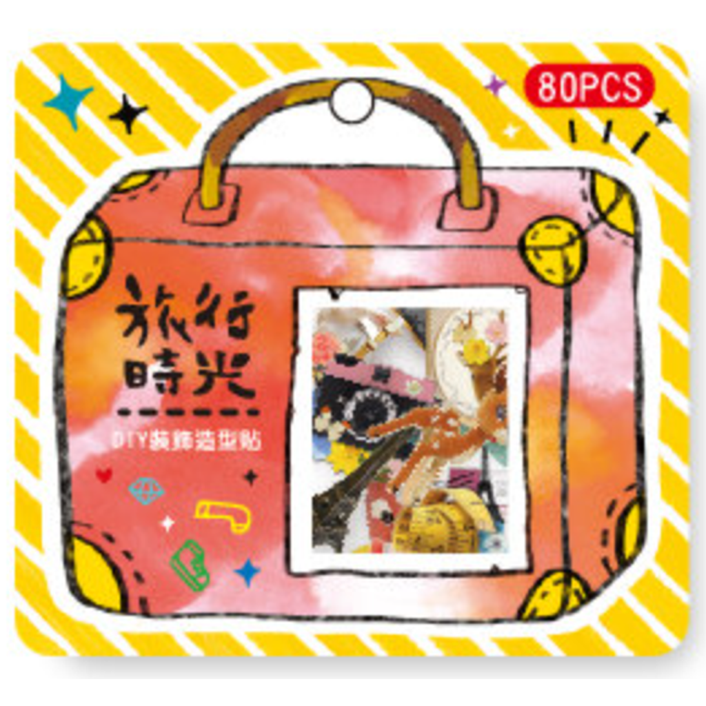 C.Ching Travel Time Flake Sticker