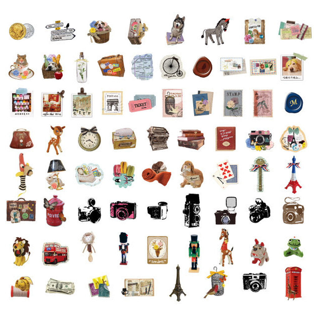 C.Ching Travel Time Flake Sticker