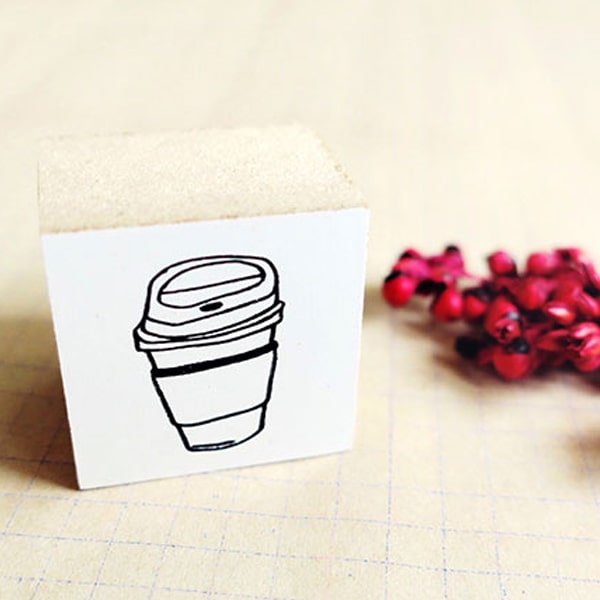 36 Sublo Coffee Rubber Stamp - Tumbler