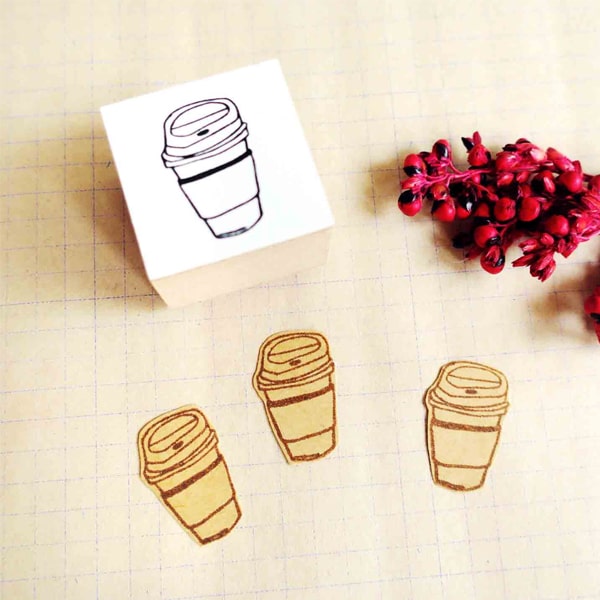 36 Sublo Coffee Rubber Stamp - Tumbler