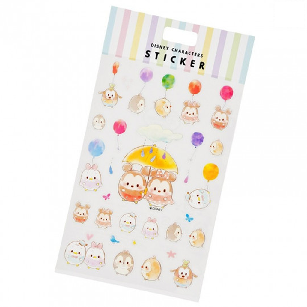 Japan Disney Ufufy Sticker - Mickey &amp; Friends