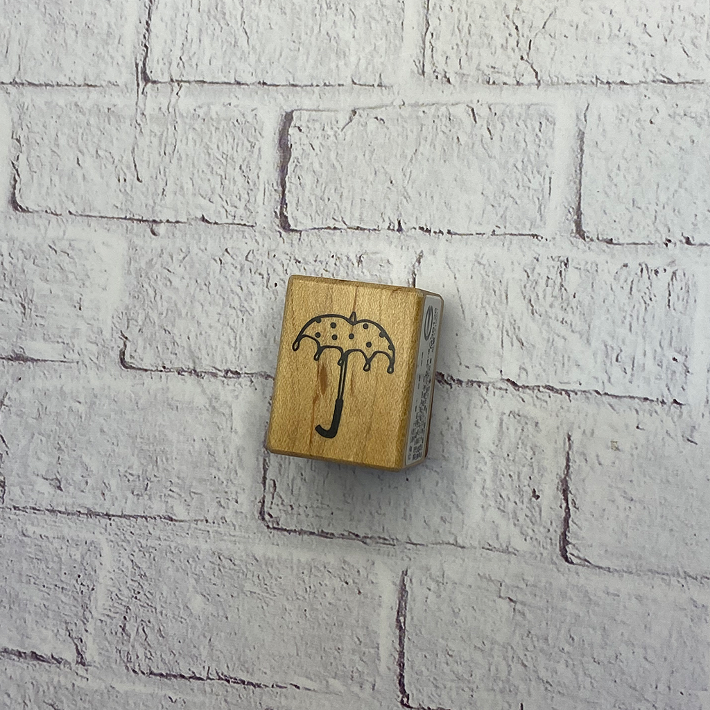 Micia Rubber Stamp - Umbrella