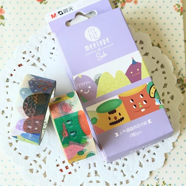 Meetape x Soda Cartoon Masking Tape