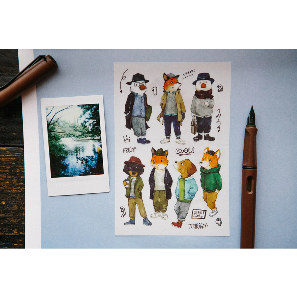 OURS Print-On Stickers Urban Wears