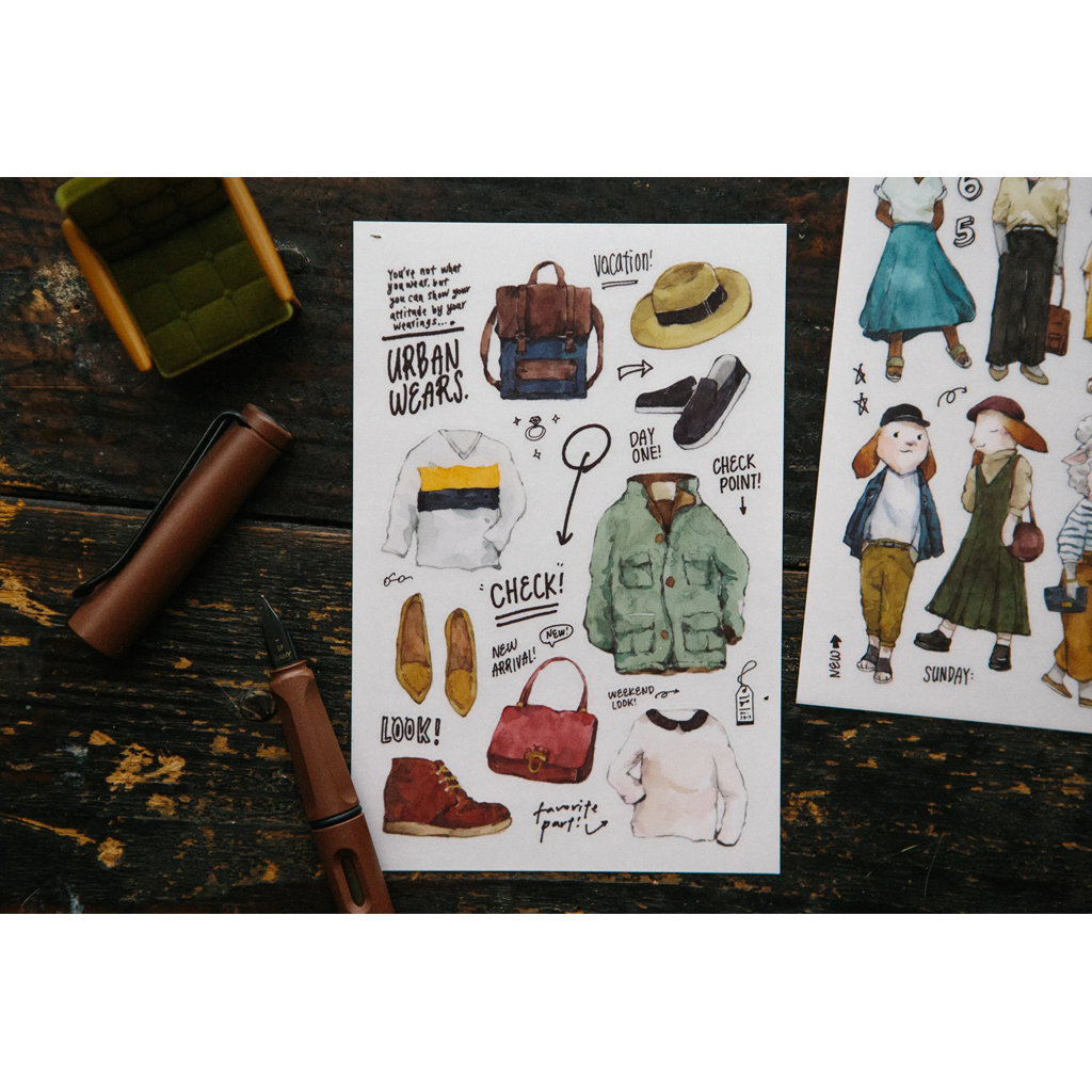 OURS Print-On Stickers Urban Wears