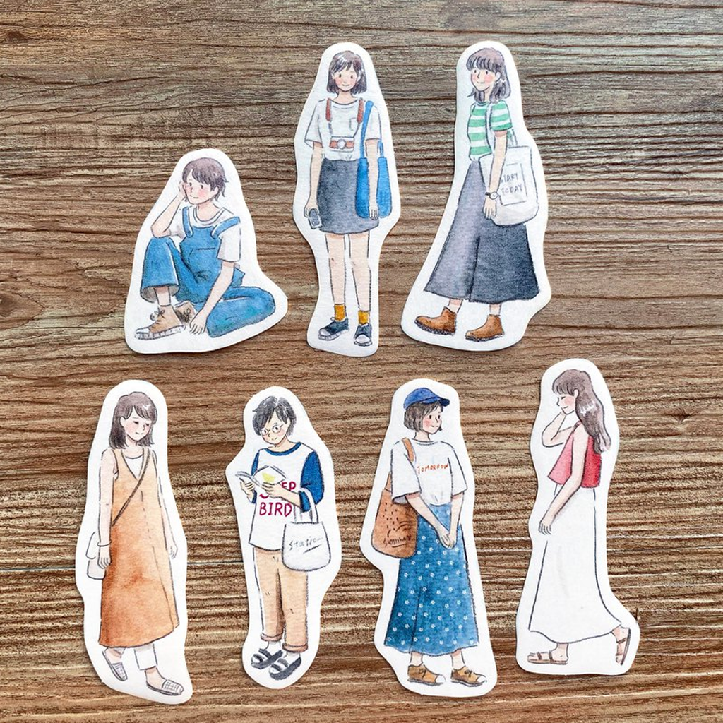 Point Chen Flake Sticker - Usual Day