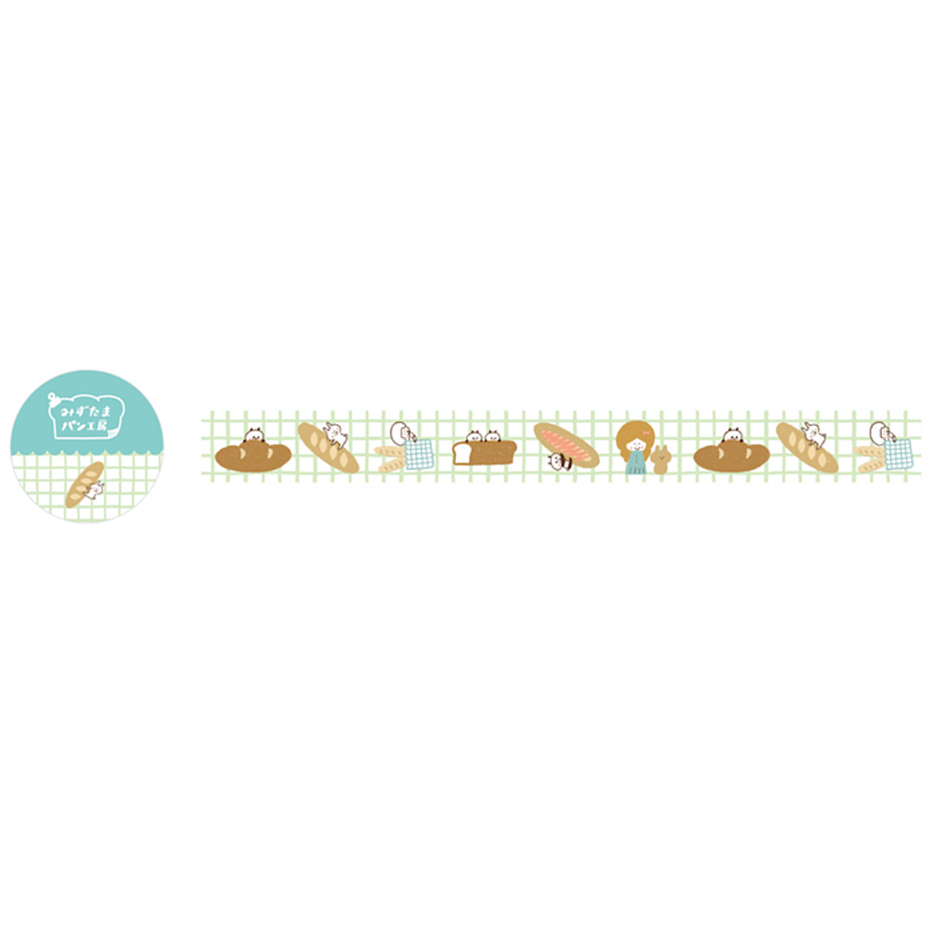 Papier Platz Mizutama Masking Tape Various Bread