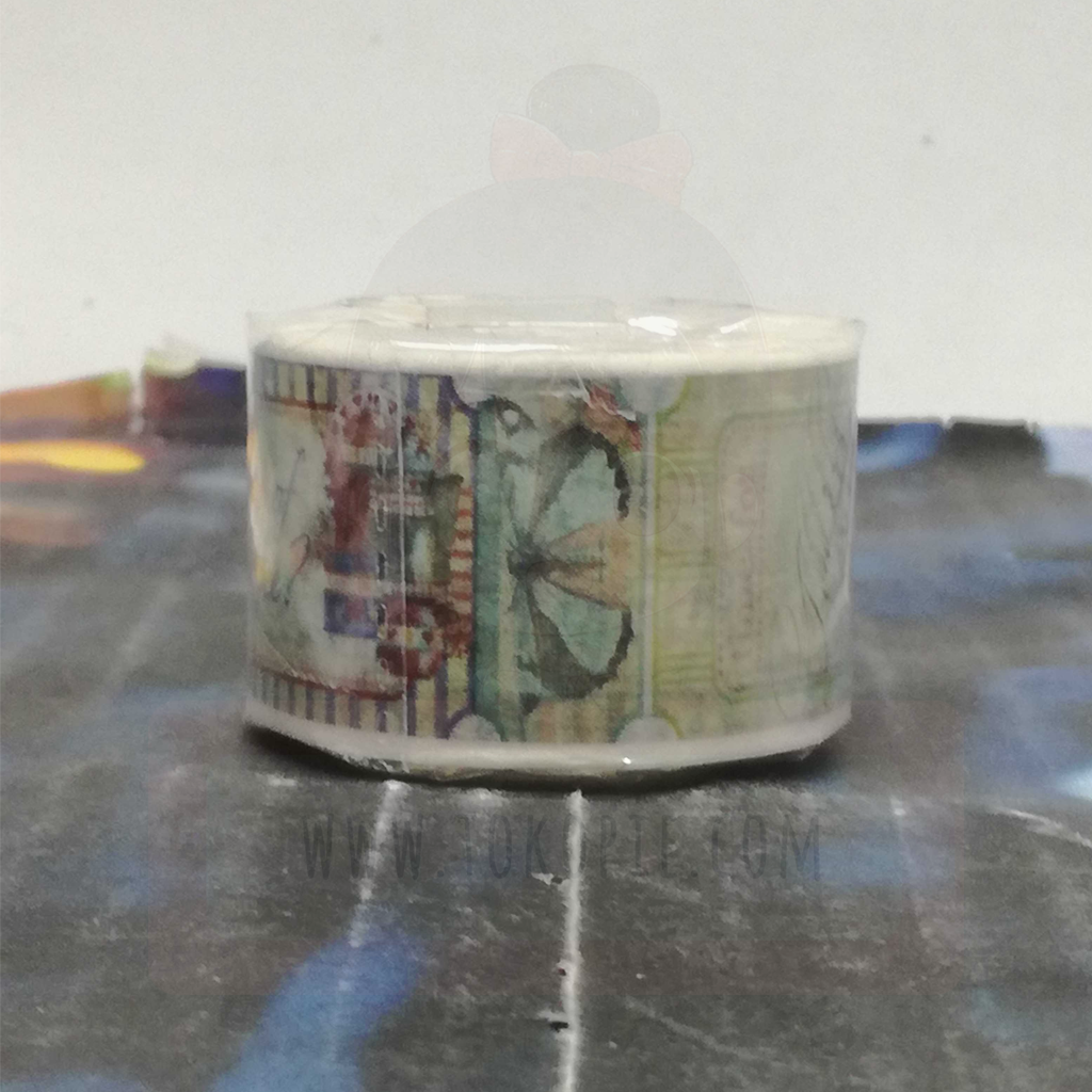 Various Vintage Ticket Masking Tape