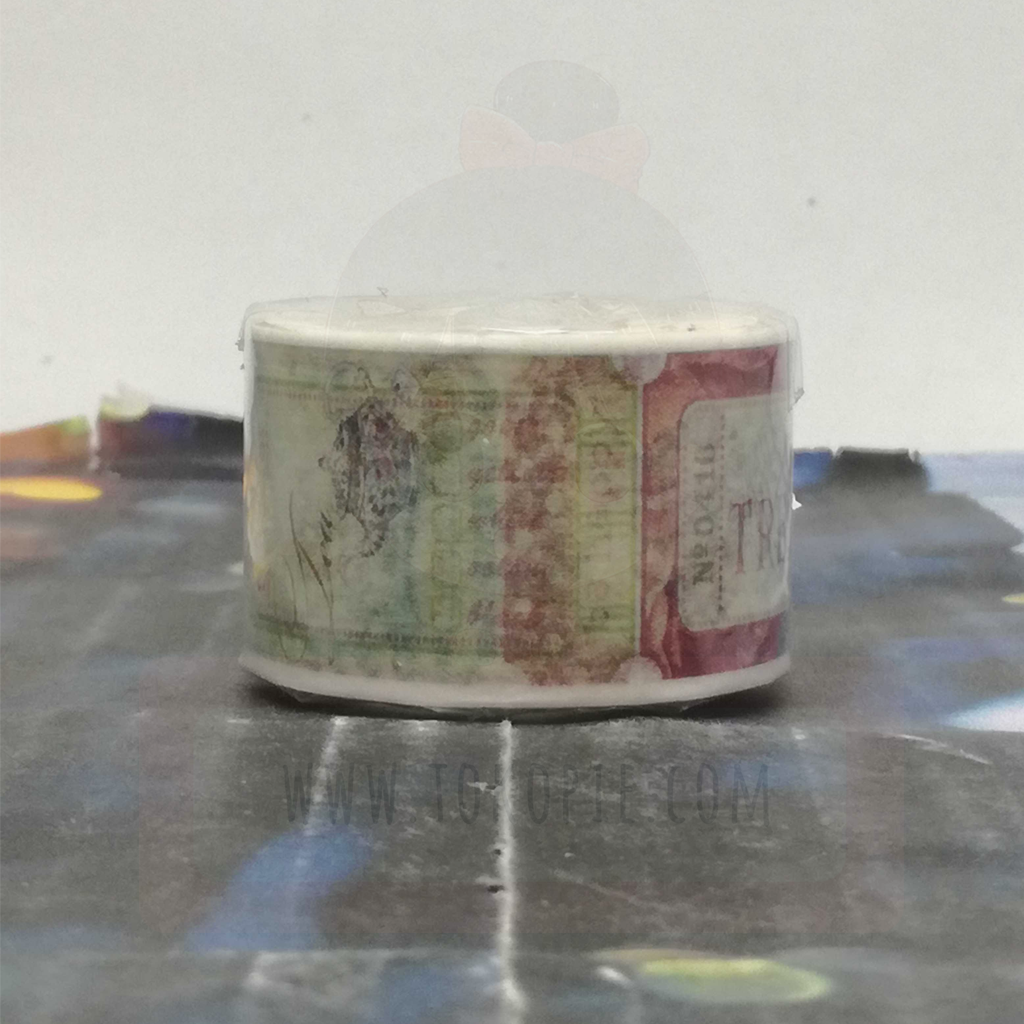 Various Vintage Ticket Masking Tape