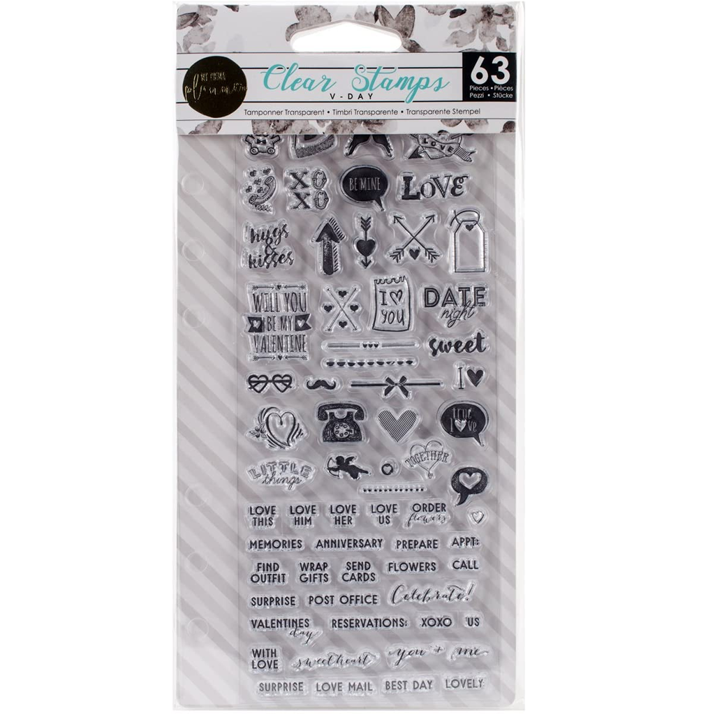 My Prima Planner Clear Stamp - V-Day