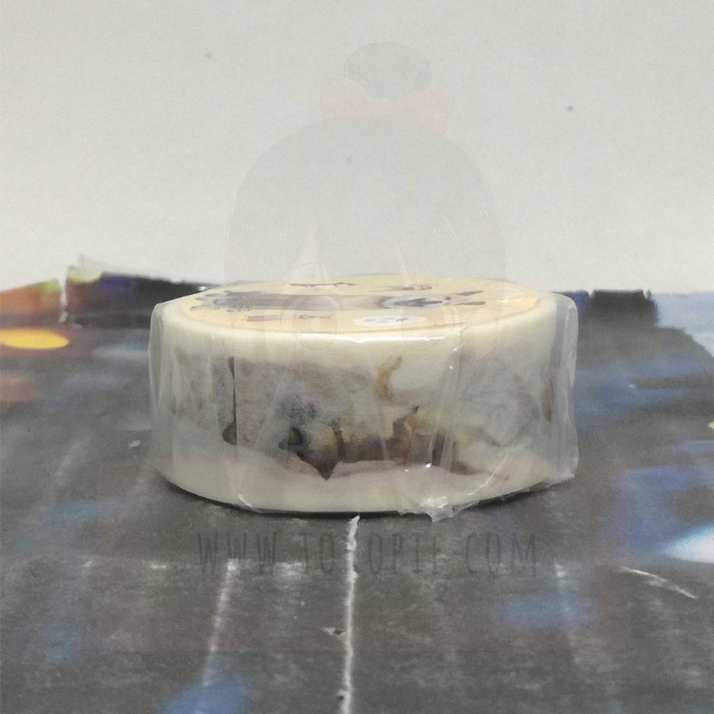 Japanese Shiba Inu Masking Tape Vertically Staggered