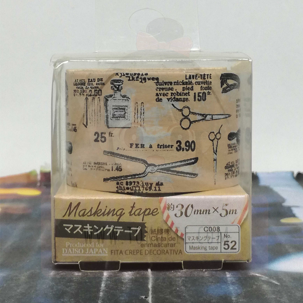 Vintage Fashion Masking Tape