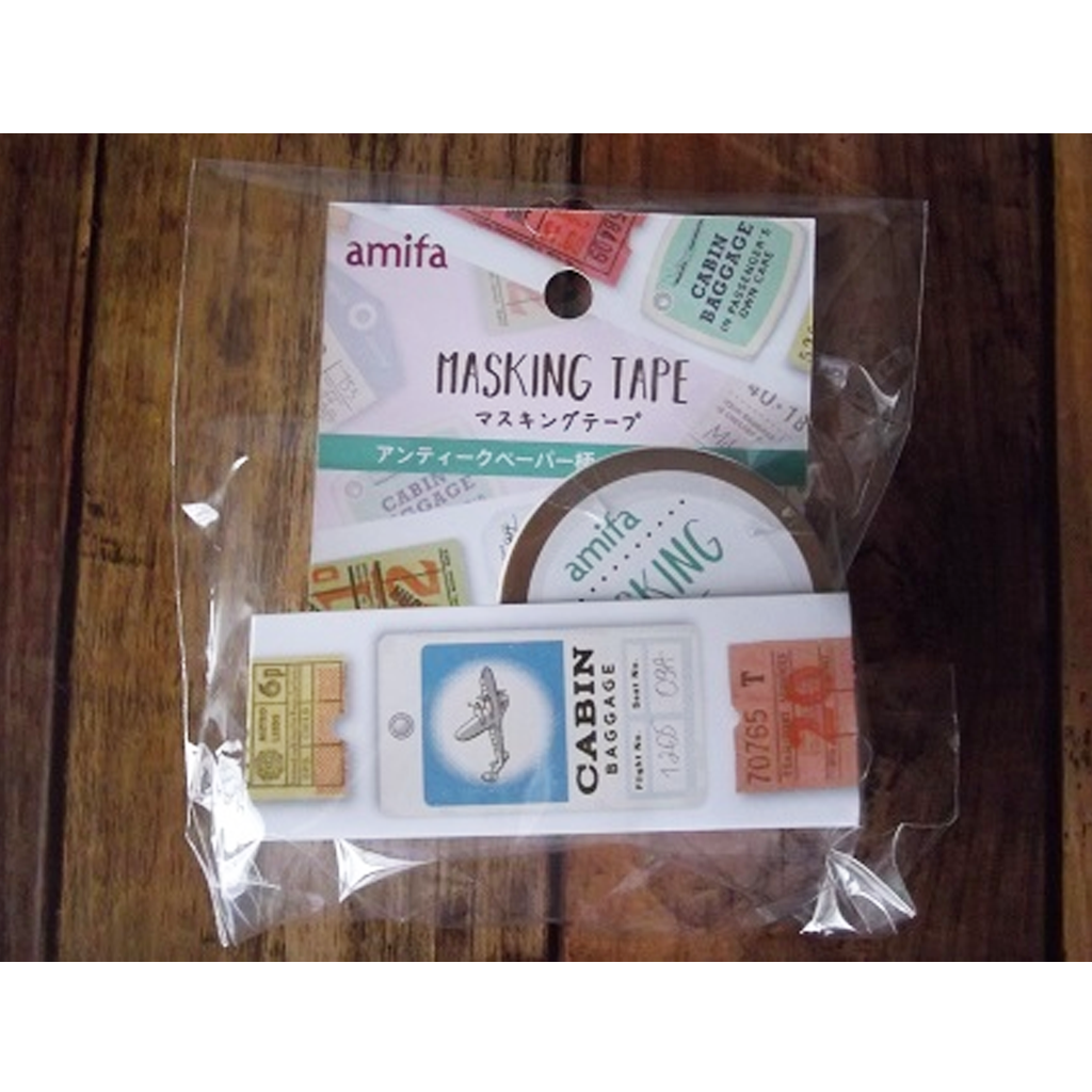 Amifa Masking Tape Vintage Ticket