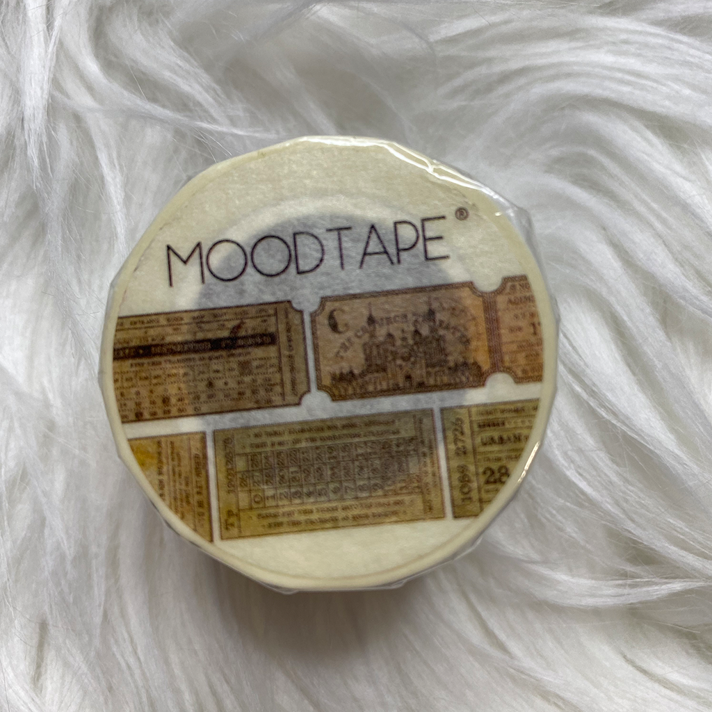 Moodtape Masking Tape - Vintage Ticket