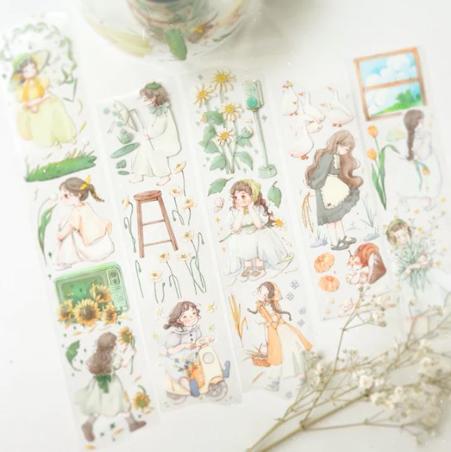 Wing Happy Little Girl 100cm PET Sampler