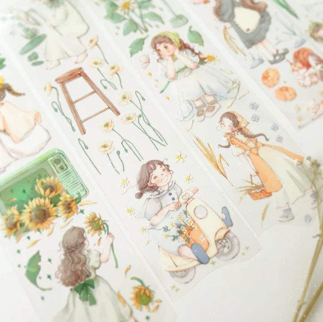 Wing Happy Little Girl 100cm PET Sampler