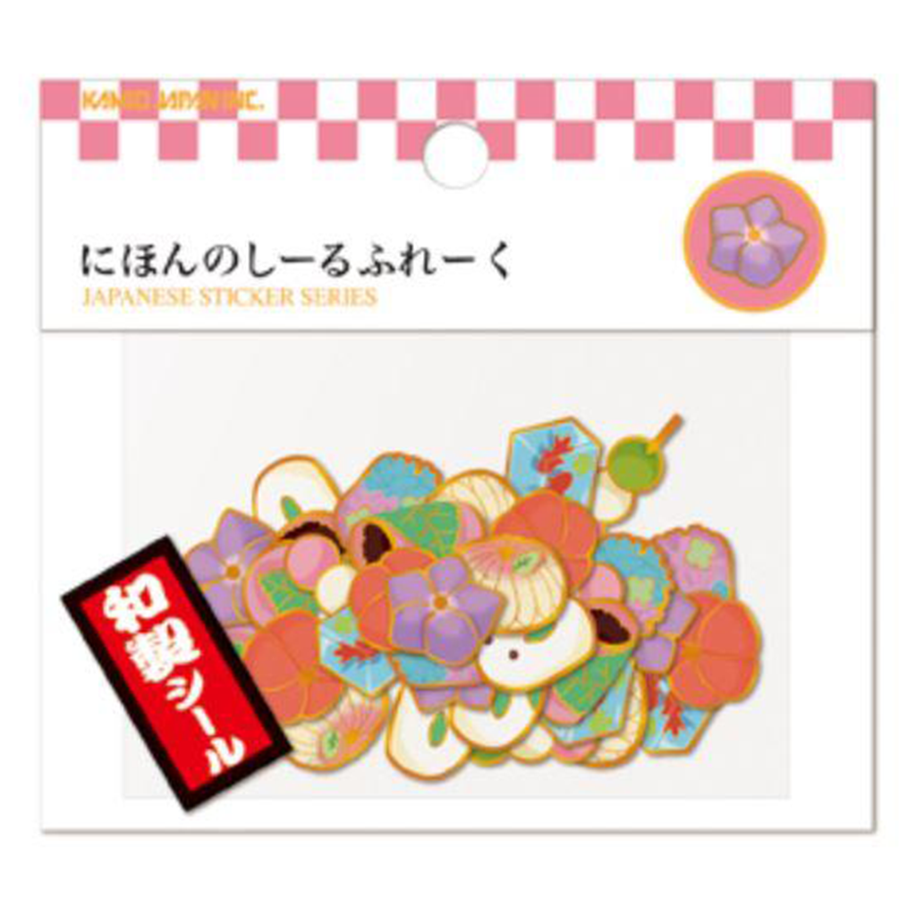 Kamio Japan Wagashi Flake Sticker