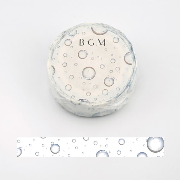 BGM Masking Tape Water Drops