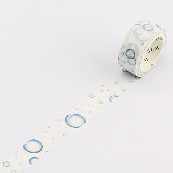 BGM Masking Tape Water Drops