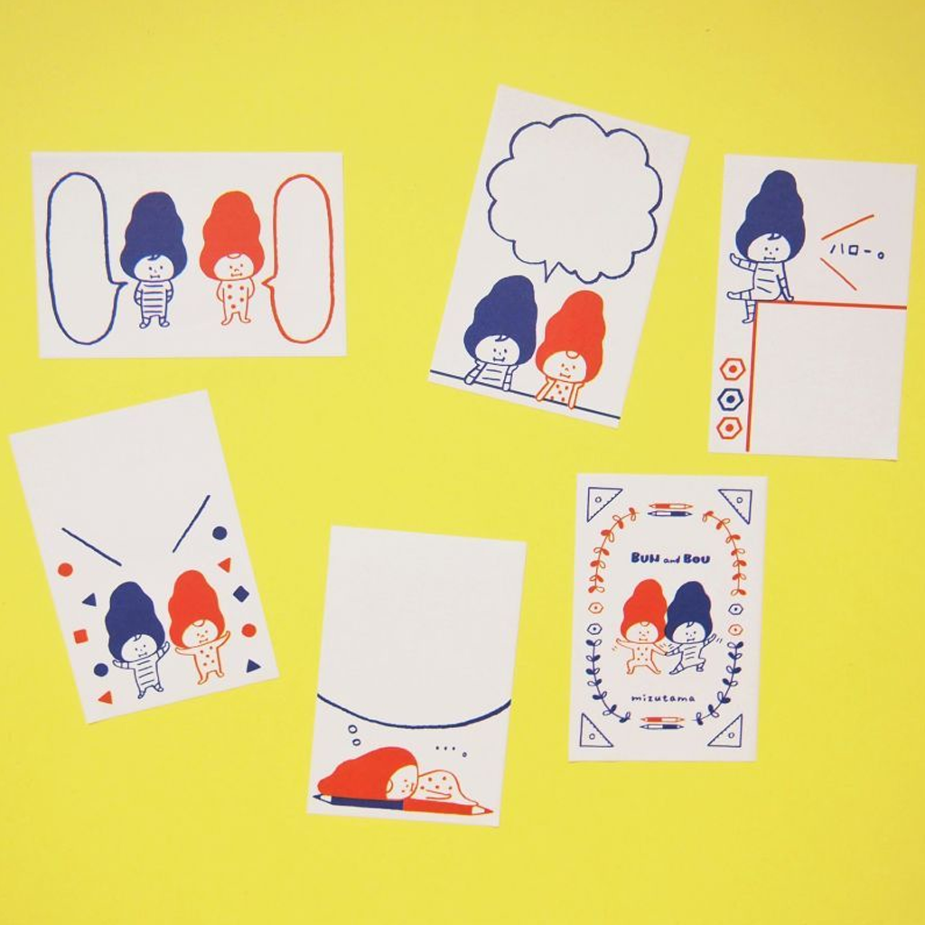 Mizutama Buntobo Roll Sticky Note White