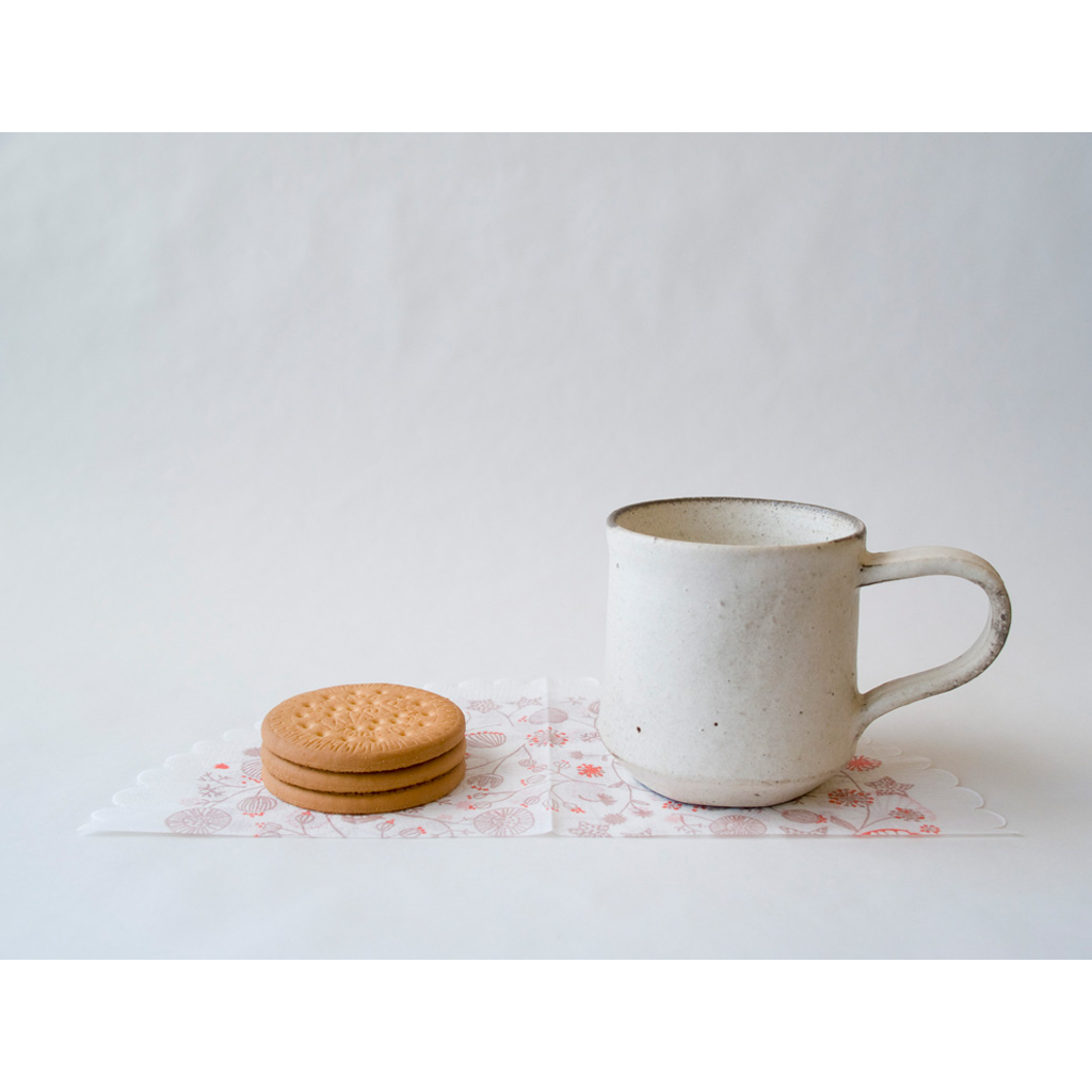 Classiky Set Of 20 Lace Napkins (Wildflowers)