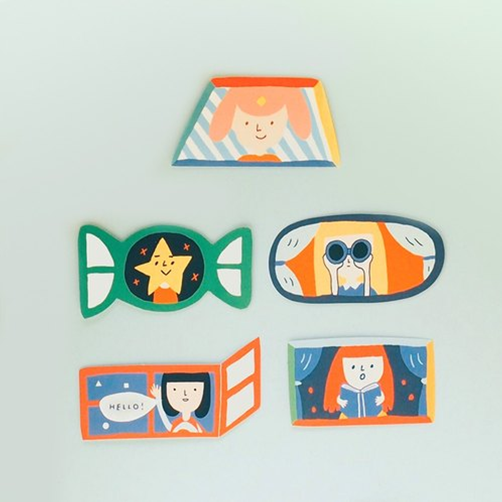 Yohand Studio Monthly Die Cut Tiny Stickers - tokopie