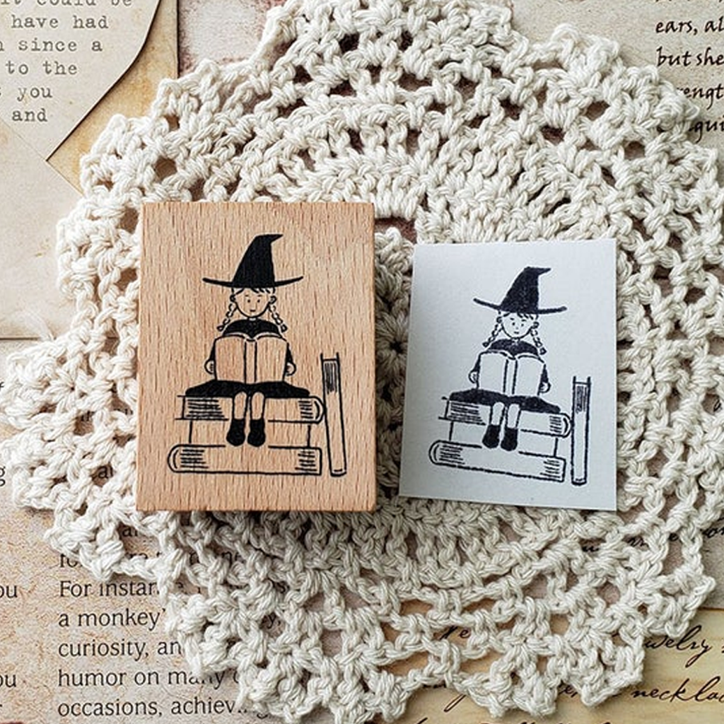 Rubber Stamp - Little Witch