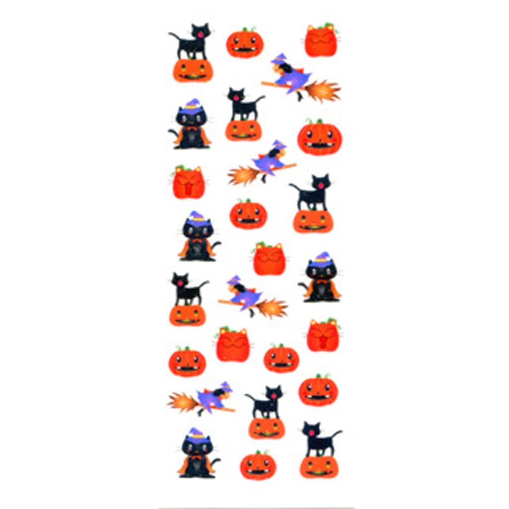 Sticker Fun Witches And Black Cats