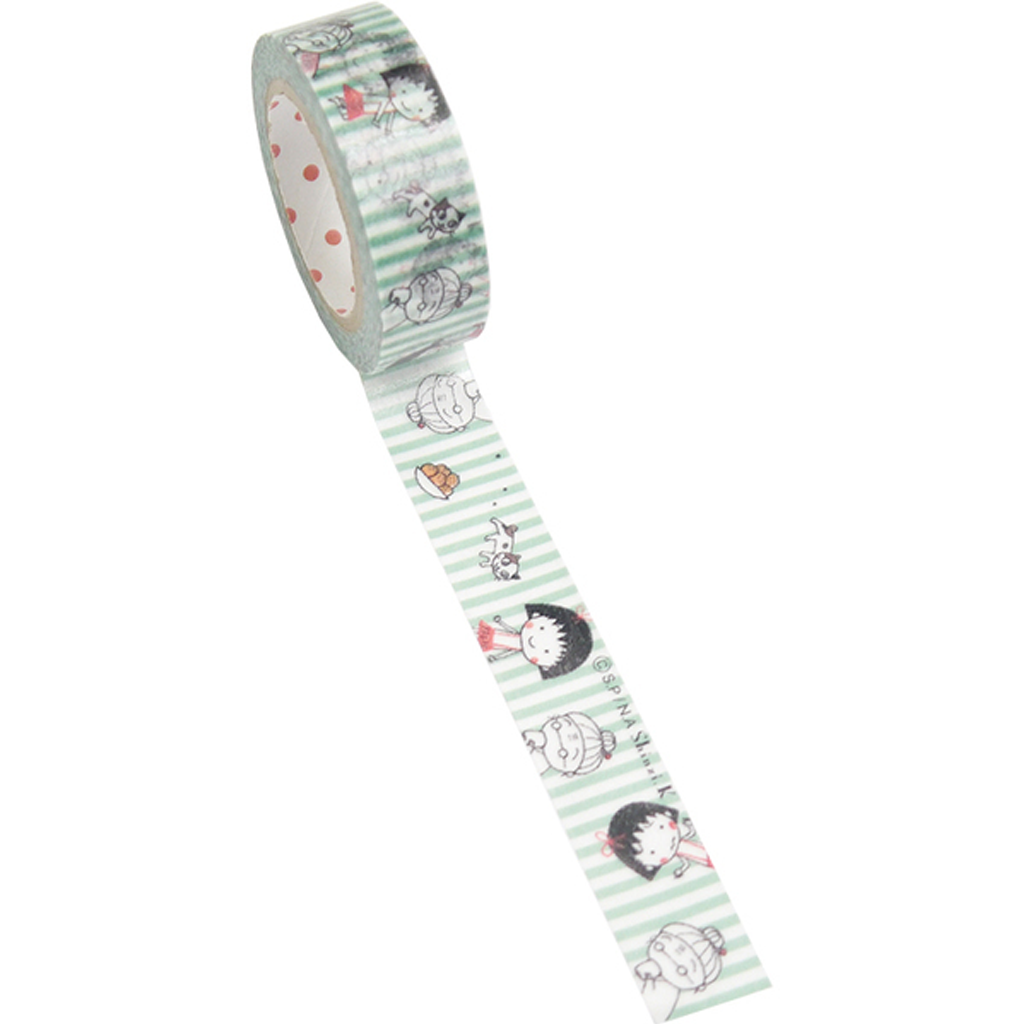 Masking Tape Shinzi Katoh Chibi Maruko-chan With Grandma