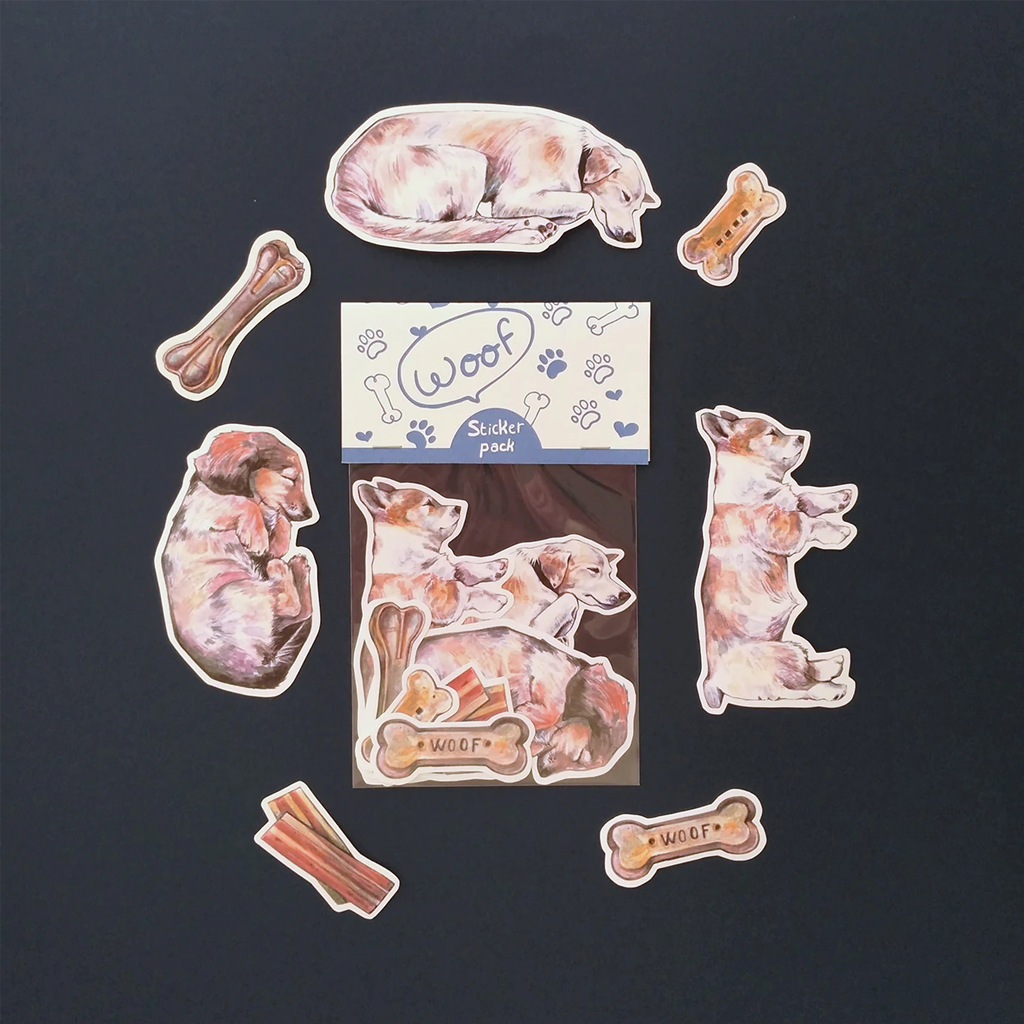 Hsieying Sticker Pack - Woof