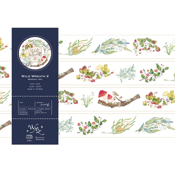 OURS Masking Tape Wild Wreath 2