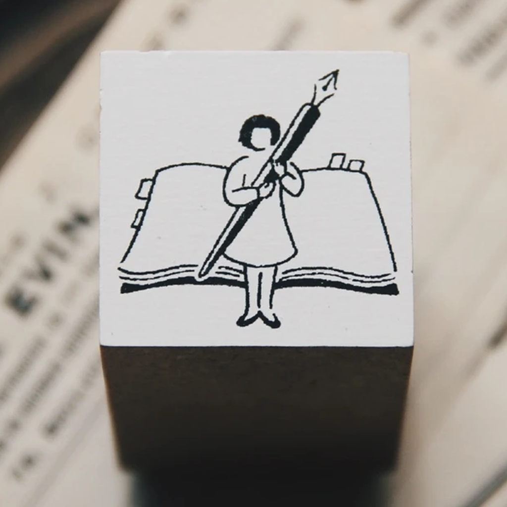 Nico Neco Rubber Stamp - Write It Down