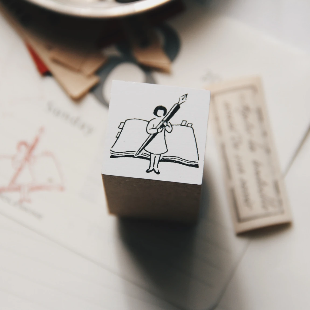 Nico Neco Rubber Stamp - Write It Down