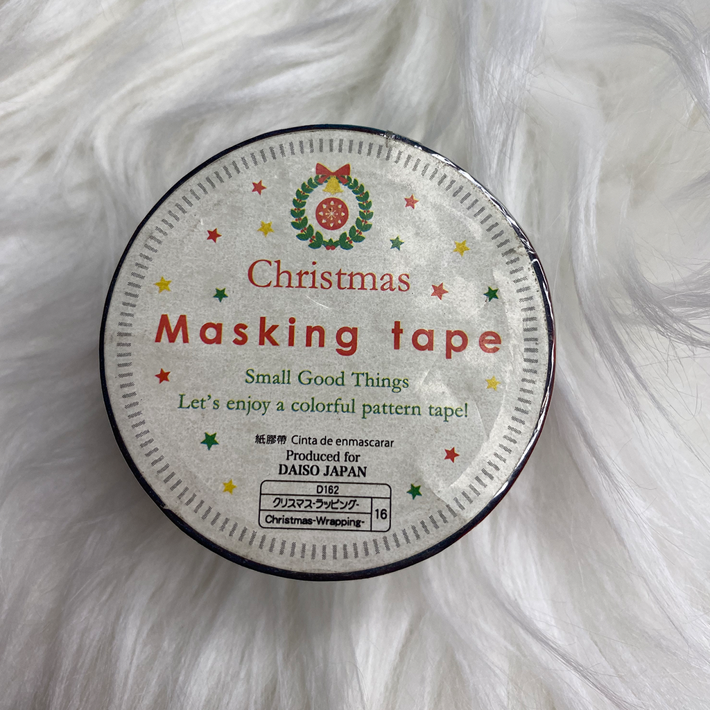Christmas Pattern Masking Tape