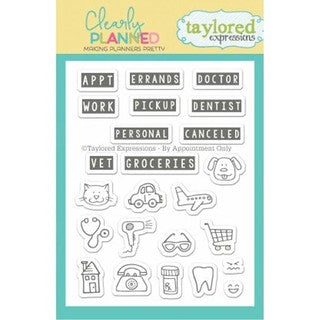 Taylored Expressions Clear Stamp