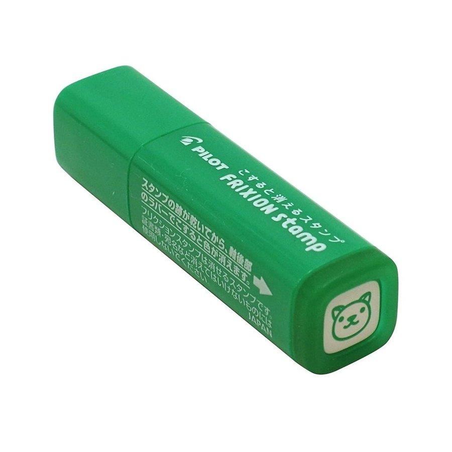 Frixion Stamp Green Dog