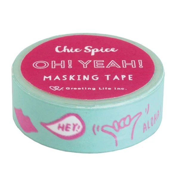 Greeting Life Masking Tape - Oh Yeah!