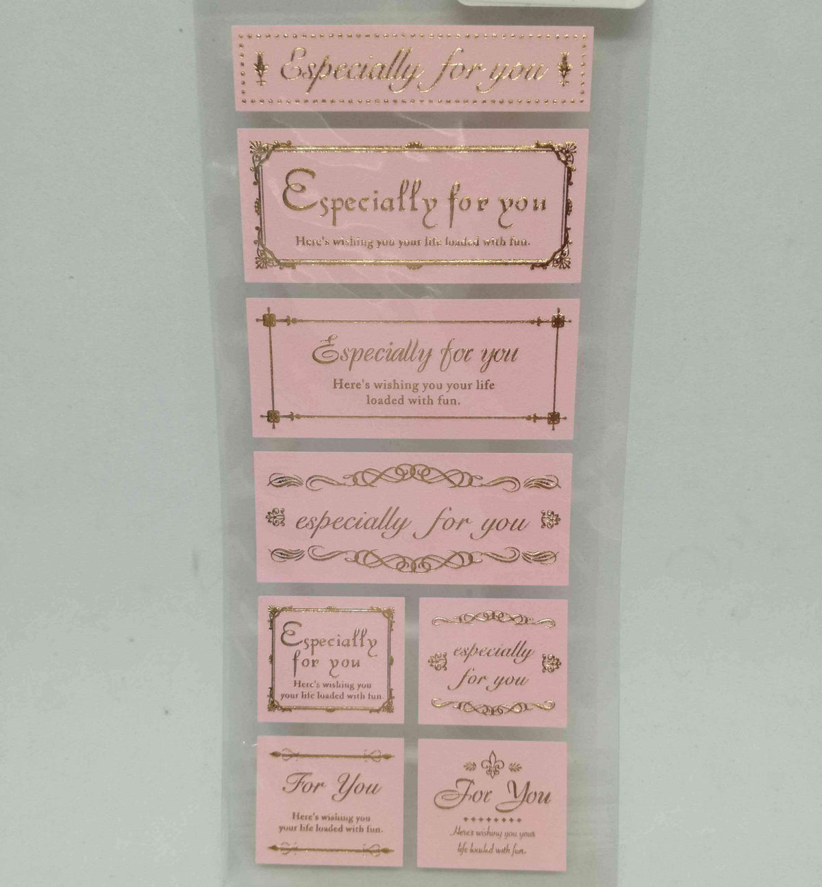 Tsutsumu Sticker - Especially For You Pink