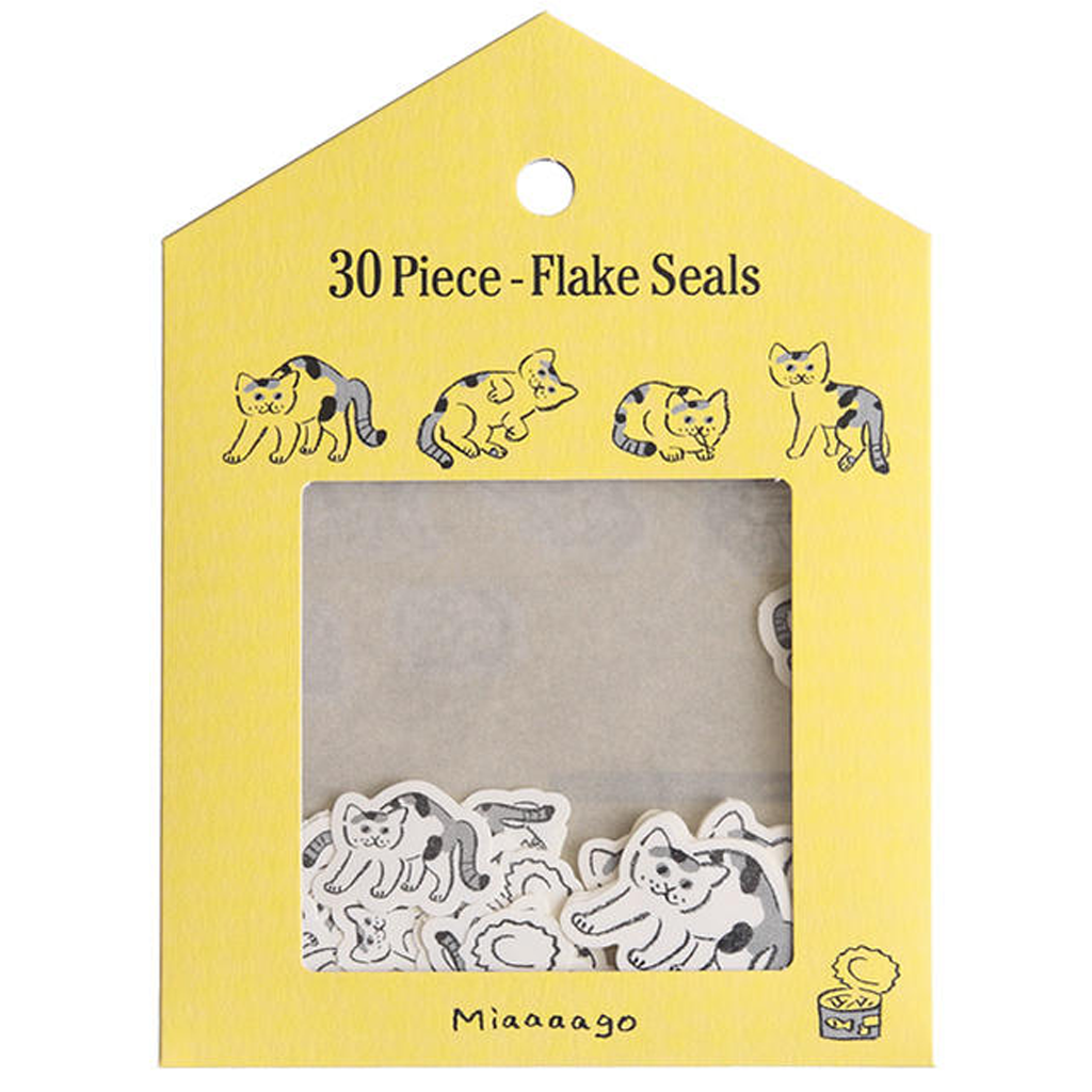 Ryu-Ryu Miagoo Theme Yellow Flake Sticker